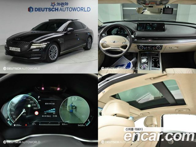 2022 Genesis G80, VIN KMTGB41CBNU101085