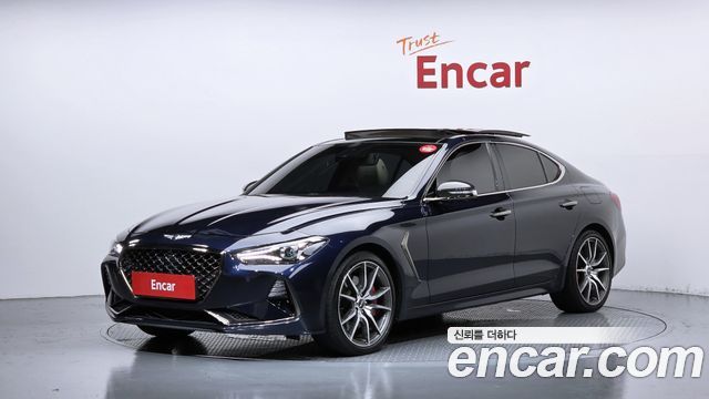 2020 Genesis G70, VIN KMTG341ABLU065695