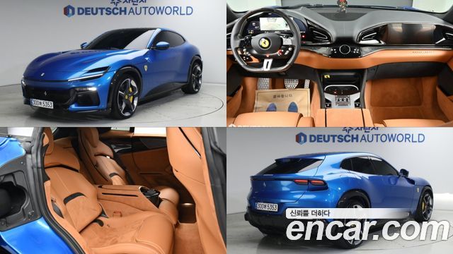 2024 Ferrari Purosangue, VIN ZFF06VTL7R0310310