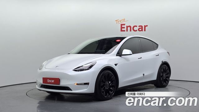 2021 Tesla Model Y, VIN 5YJYGDEF5MF183003