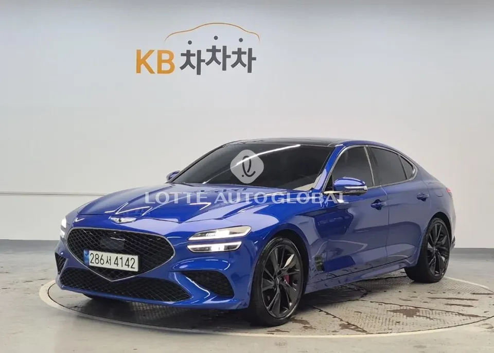 2021 Genesis G70, VIN KMTG241BBMU080901