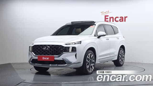 2021 Hyundai Santa Fe, VIN KMHS581LGMU375558