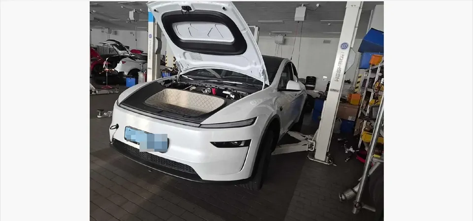 2025 Tesla Model Y, VIN LRWYGCFJ9SC366151