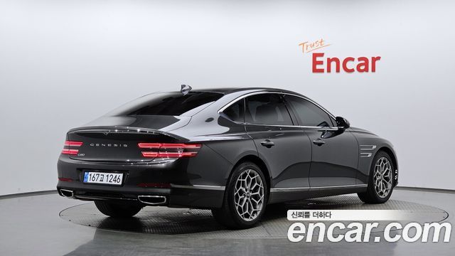 2022 Genesis G80, VIN KMTGB41CBNU142335