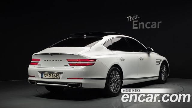 2022 Genesis G80, VIN KMTGB41CDNU095869