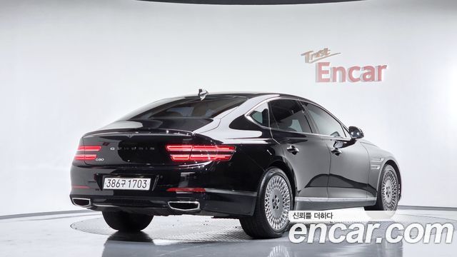 2021 Genesis G80, VIN KMTGB41CBMU091113
