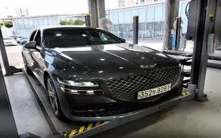 2021 Genesis G80, VIN KMTGB41CDMU012430