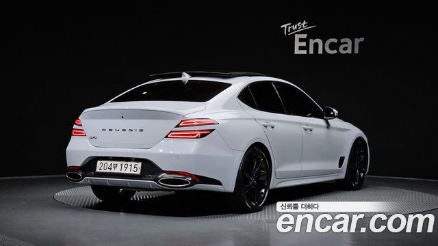 2021 Genesis G70, VIN KMTG141ABMU085855