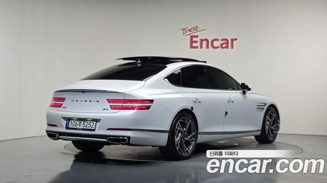 2022 Genesis G80, VIN KMTGB41CDNU101125
