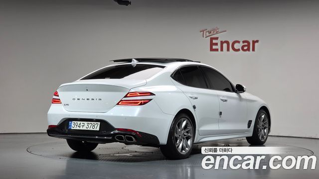 2022 Genesis G70, VIN KMTG341ABNU107244