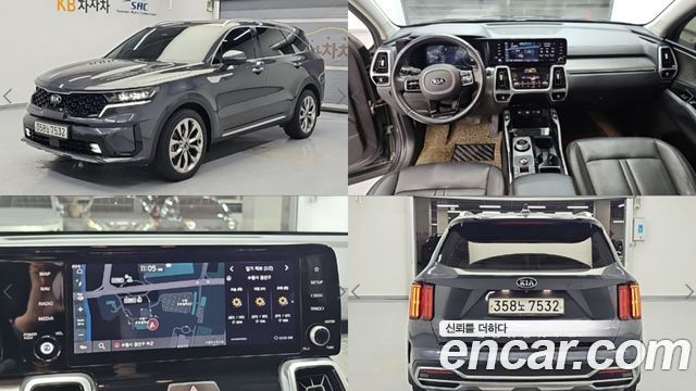 2021 Kia Sorento, VIN KNARH81BGMA000837