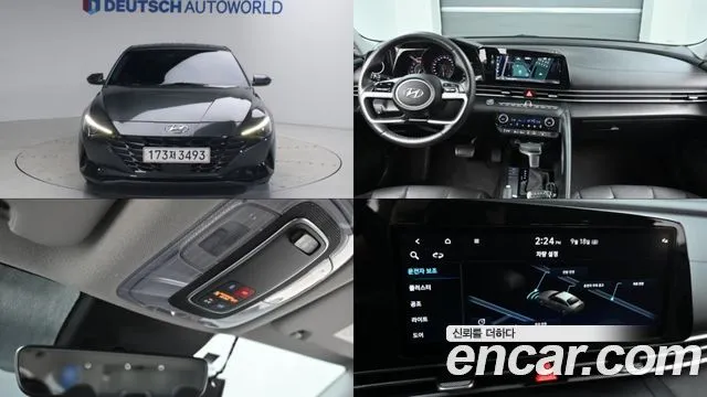 2022 Hyundai Avante, VIN KMHLM41EENU283237