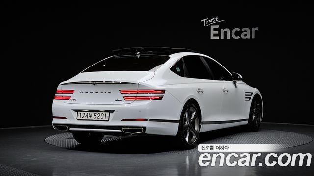 2022 Genesis G80, VIN KMTGB41CDNU098486