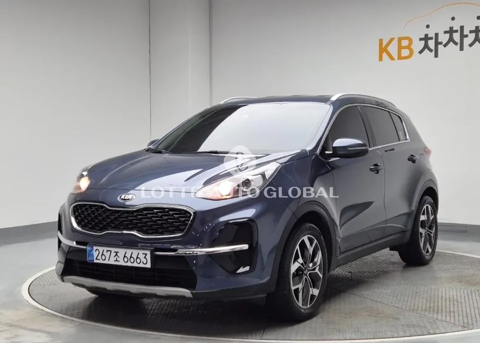 2020 Kia Sportage, VIN KNAPN813BLK885484