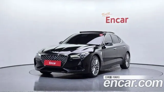 2020 Genesis G70, VIN KMTG441BBLU063772