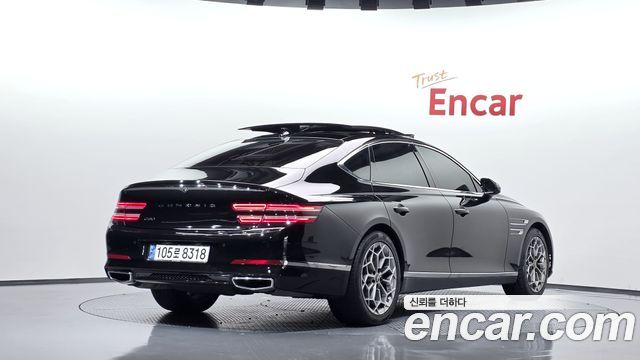 2021 Genesis G80, VIN KMTGB41CBMU091345