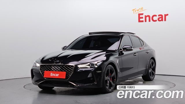 2020 Genesis G70, VIN KMTG541EBLU063607