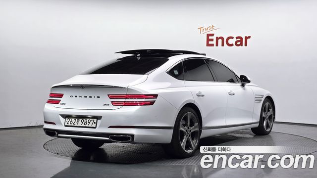 2021 Genesis G80, VIN KMTGB41CDMU018652