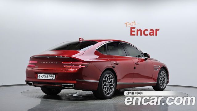 2022 Genesis G80, VIN KMTGB41CBNU155349